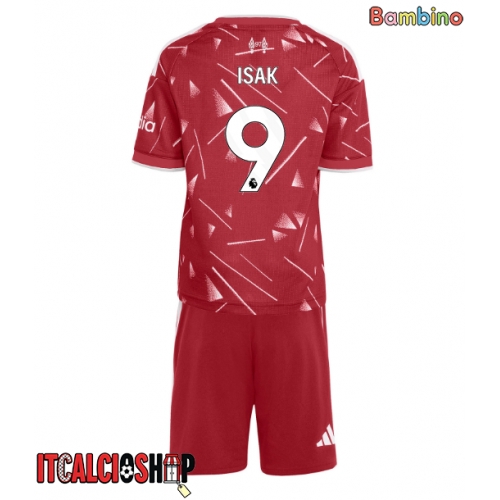 Liverpool Alexander Isak #9 Prima Maglia Bambino 2026-27 Manica Corta (+ Pantaloni corti)